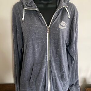 Nike Charcoal Full-Zip Hoodie